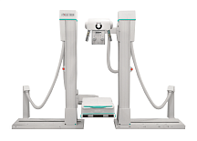 Digital radiography systems with a mobile table
